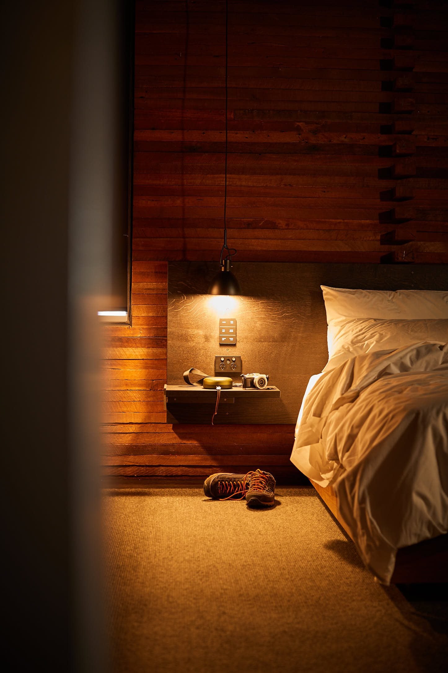 Quiet, intimate interiors are a feature of the Silo Rooms